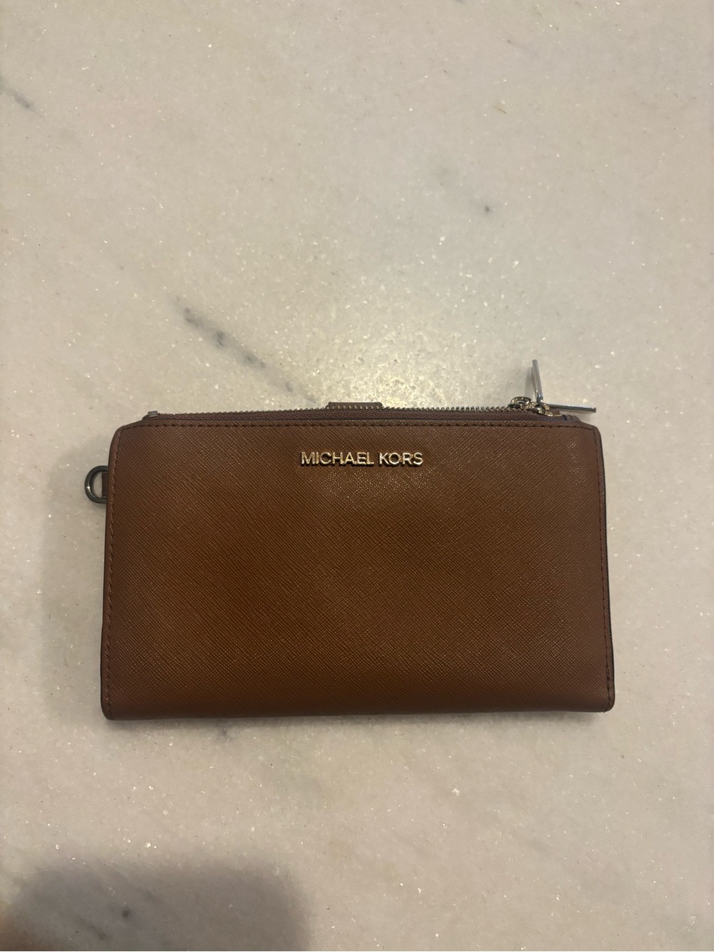 Michael Kors jet set leather smartphone wallet